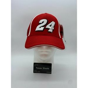 NEW Jeff Gordon #24 Red Back Nascar Racing Hat
